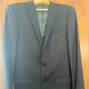 Vitarelli Italian Men's Suit Jacket 38L Charcoal